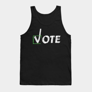 VOTE in november election Tank Top